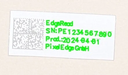 Erkennungsergebnis der KI &ndash; klingonischer Text korrekt erkannt